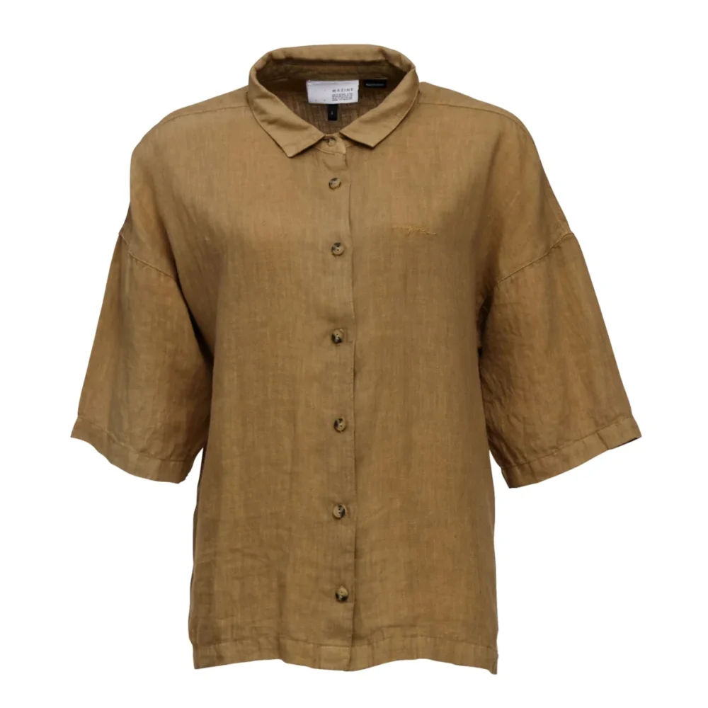 Mazine Ninga Blouse sandy olive