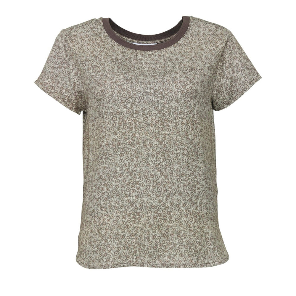 Mazine Spring Printed Blouse light taupe